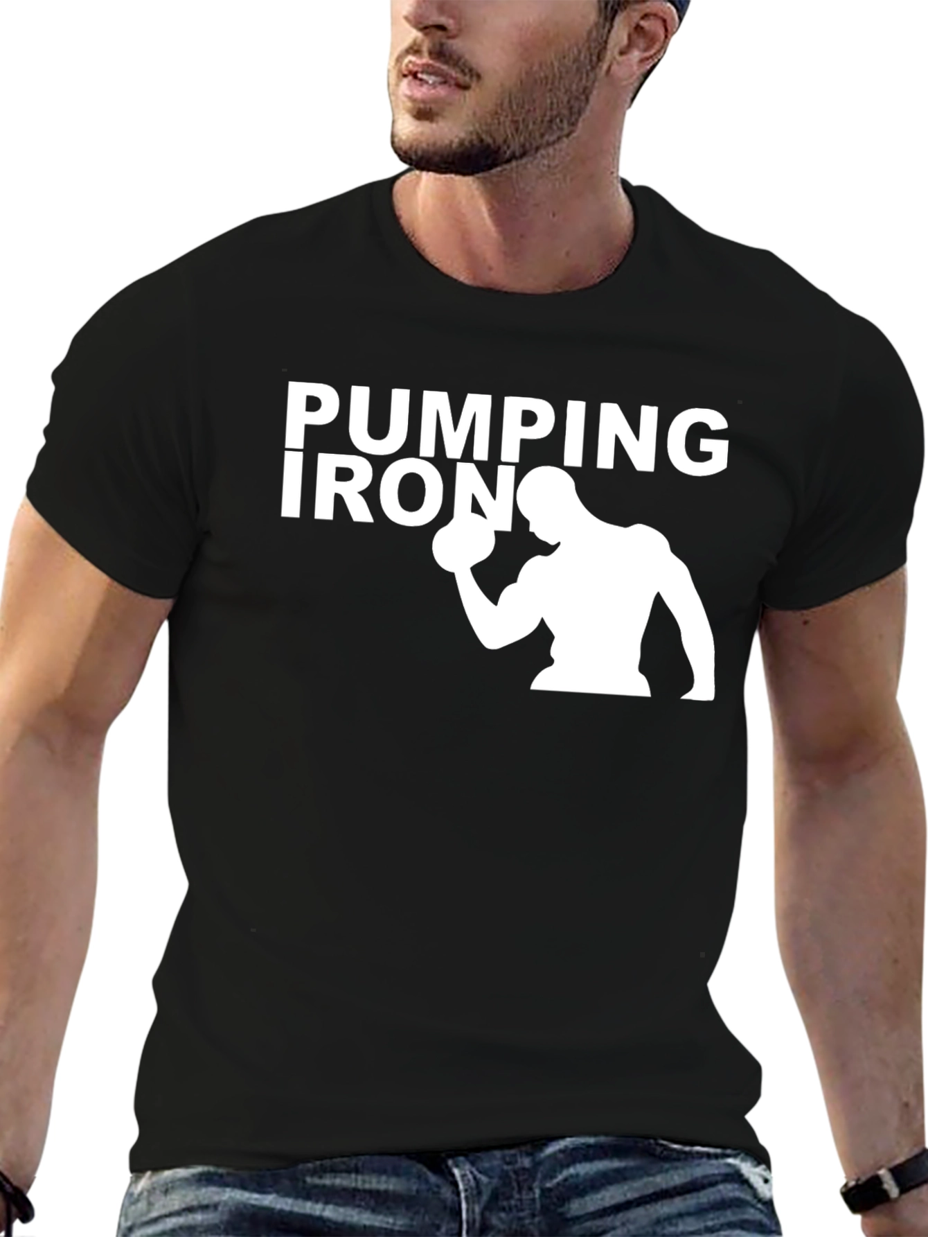 Pumping Iron T-Shirt - Gym Workout Tee