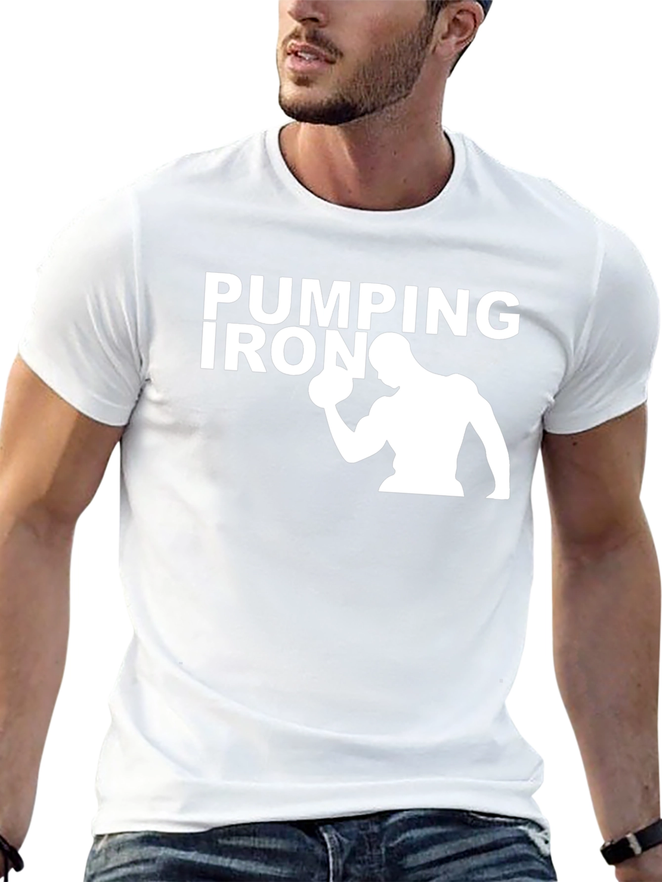 Pumping Iron T-Shirt - Gym Workout Tee