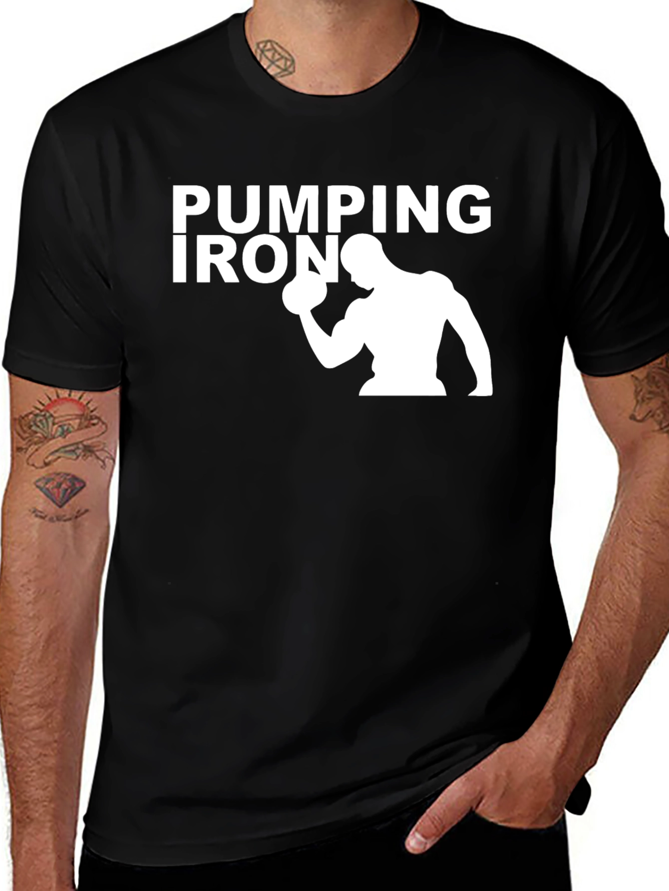 Pumping Iron T-Shirt - Gym Workout Tee