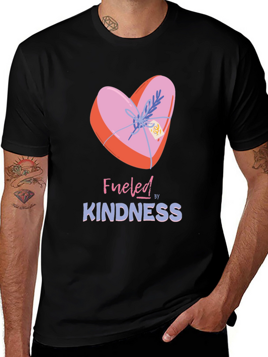 Fueled By Kindness Heart Graphic Tee