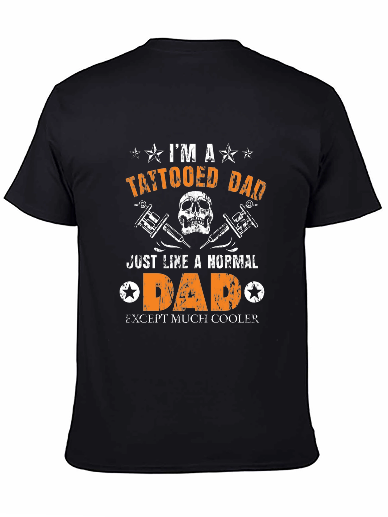 Tattooed Dad T-Shirt - Cool Fathers Day Gift