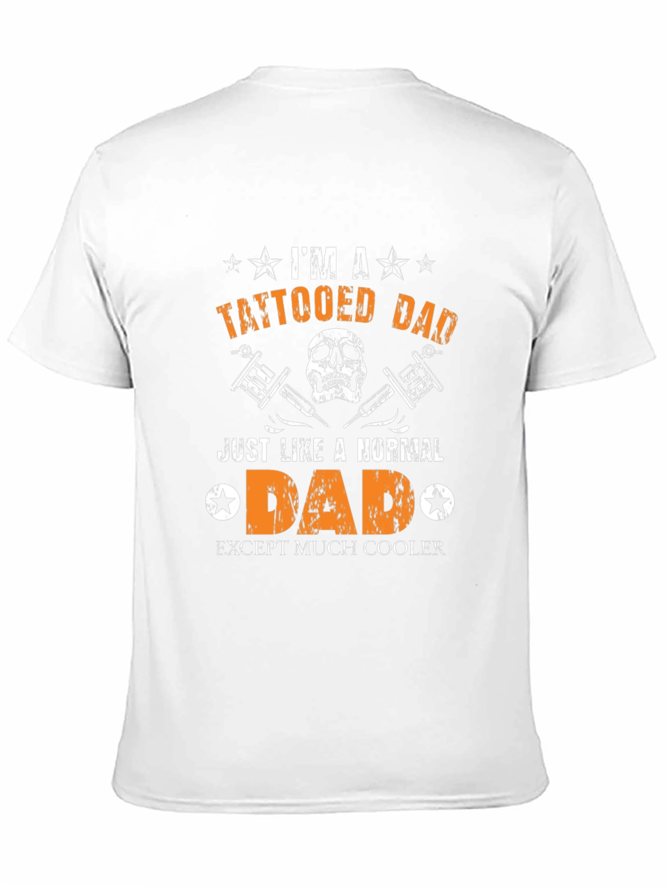 Tattooed Dad T-Shirt - Cool Fathers Day Gift