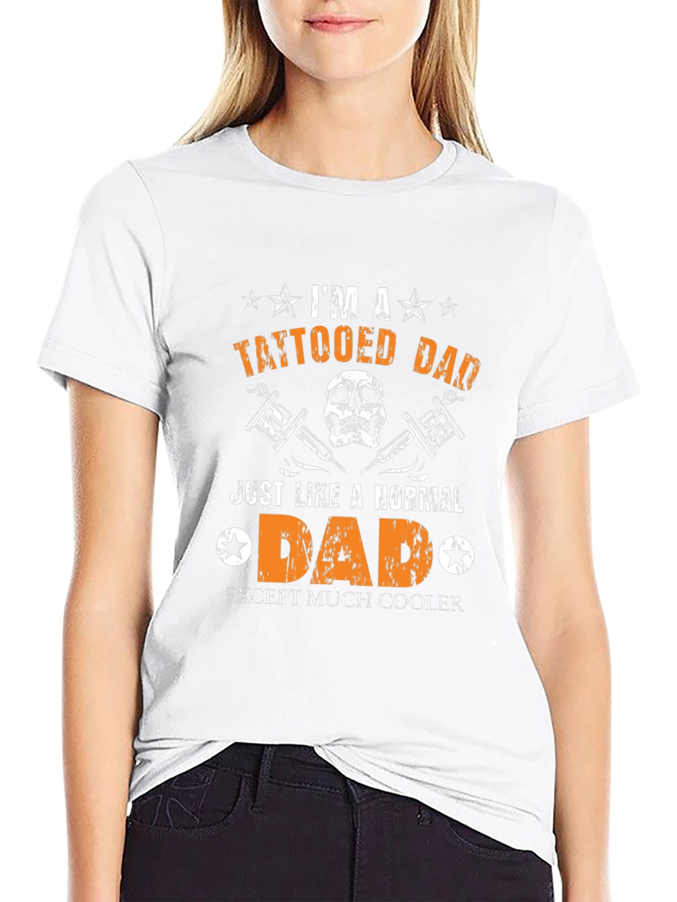 Tattooed Dad T-Shirt - Cool Fathers Day Gift