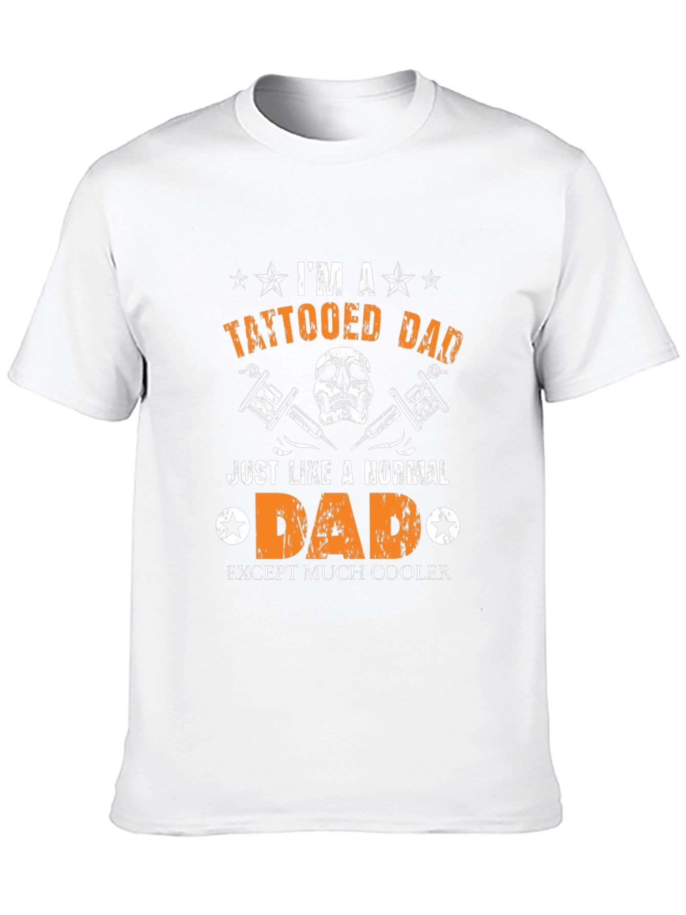 Tattooed Dad T-Shirt - Cool Fathers Day Gift