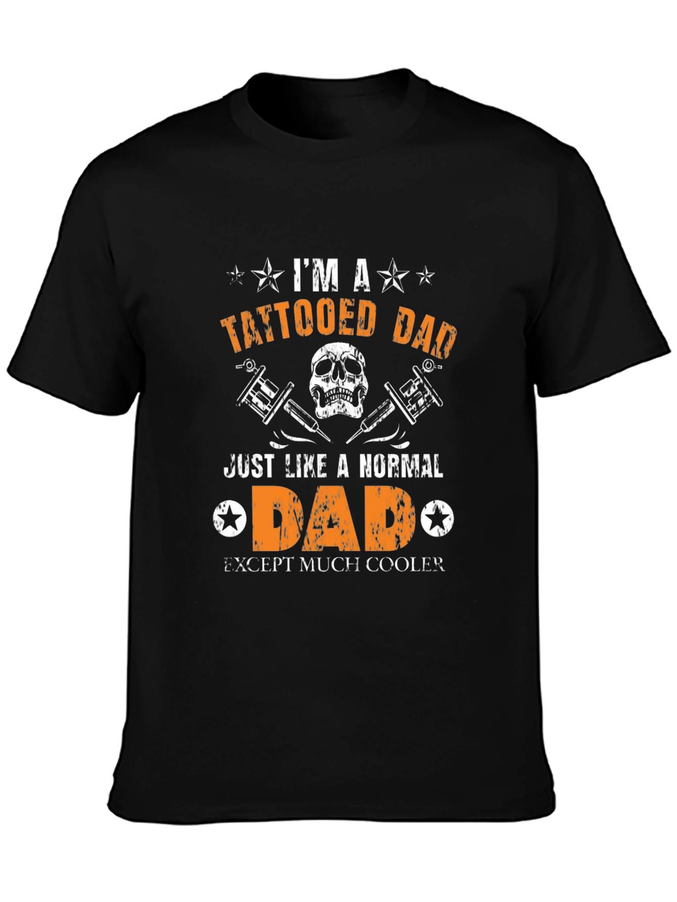 Tattooed Dad T-Shirt - Cool Fathers Day Gift