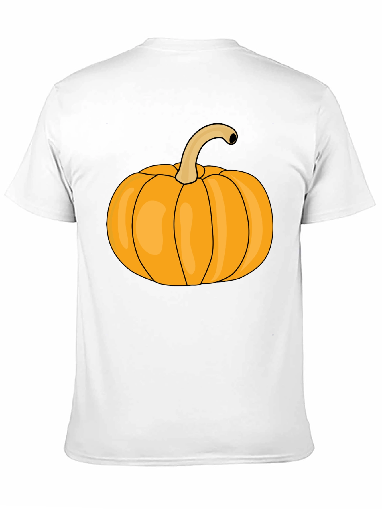 Pumpkin Graphic Black T-Shirt