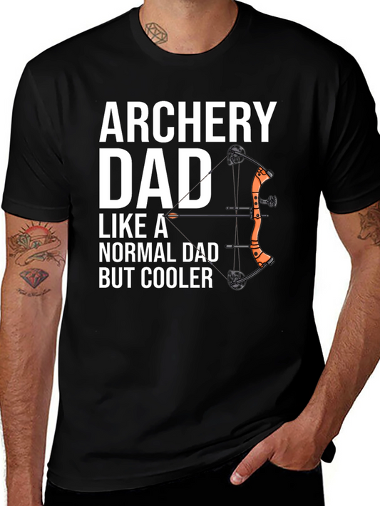 Archery Dad T-Shirt - Cool Dad Tee