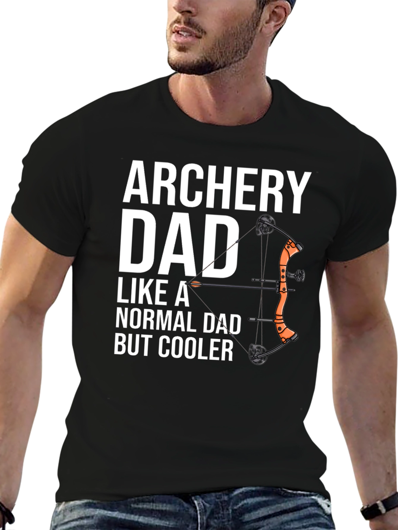 Archery Dad T-Shirt - Cool Dad Tee
