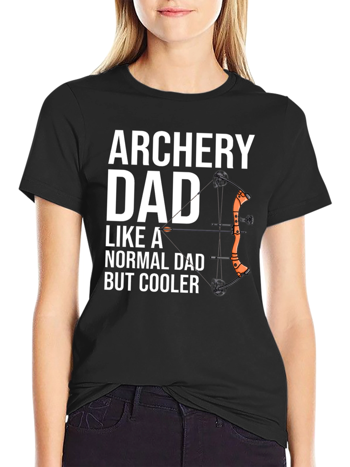 Archery Dad T-Shirt - Cool Dad Tee