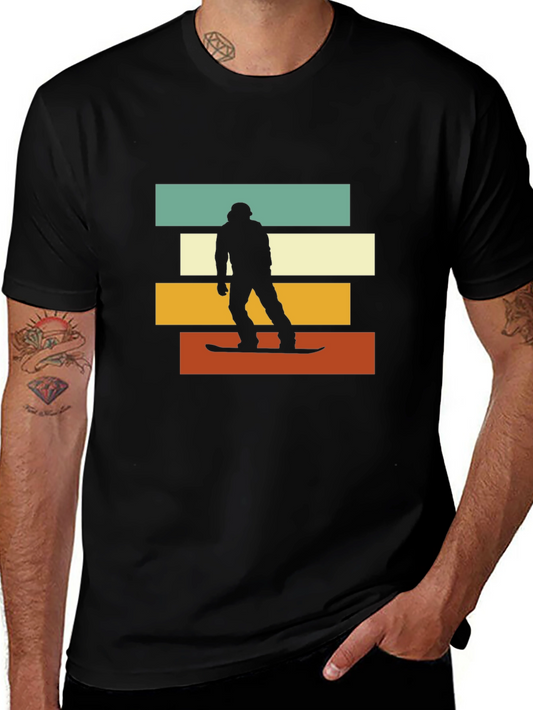 Retro Snowboarder T-Shirt - Vintage Style Graphic Tee