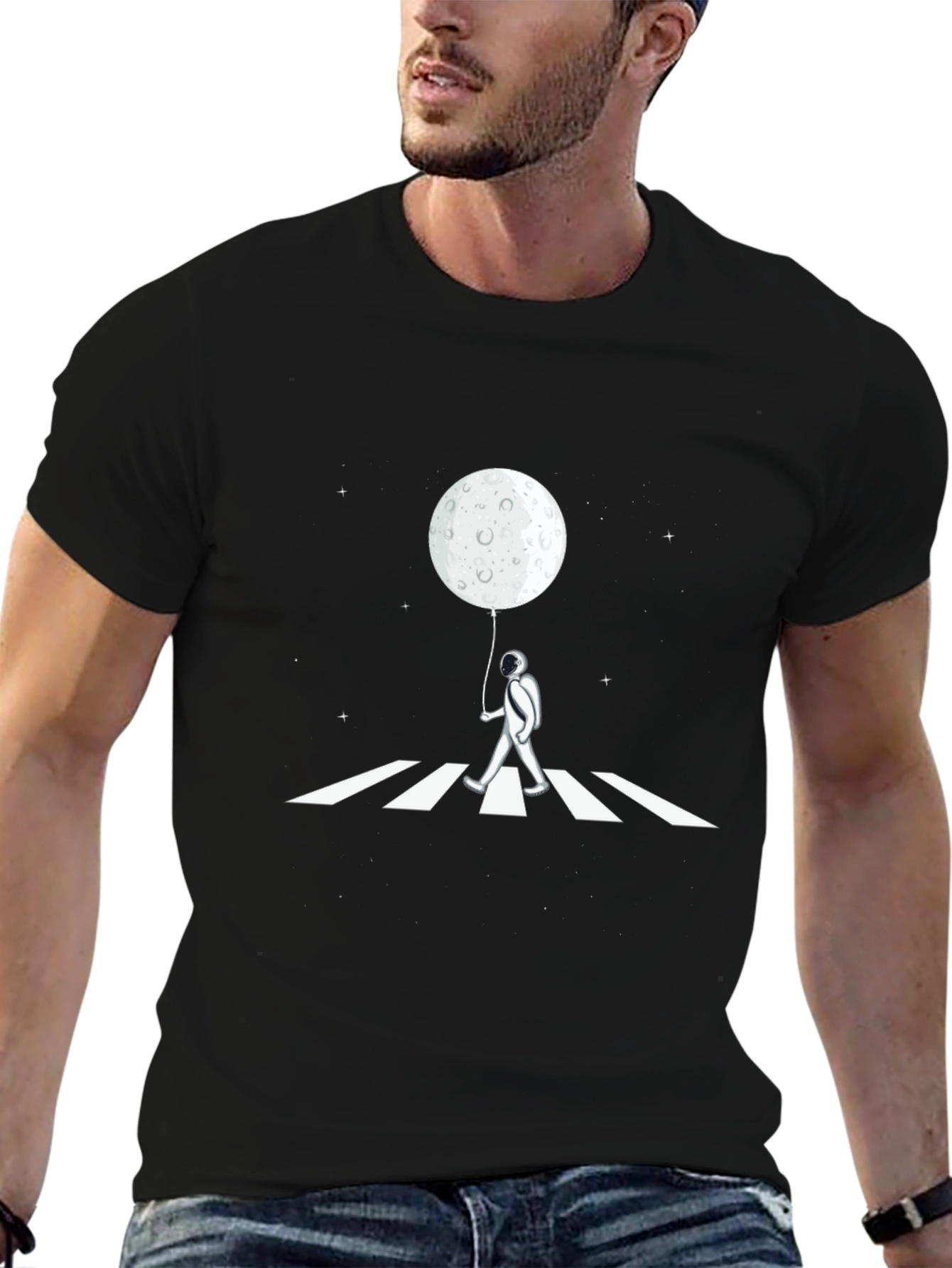 Astronaut Moonwalk Graphic Tee