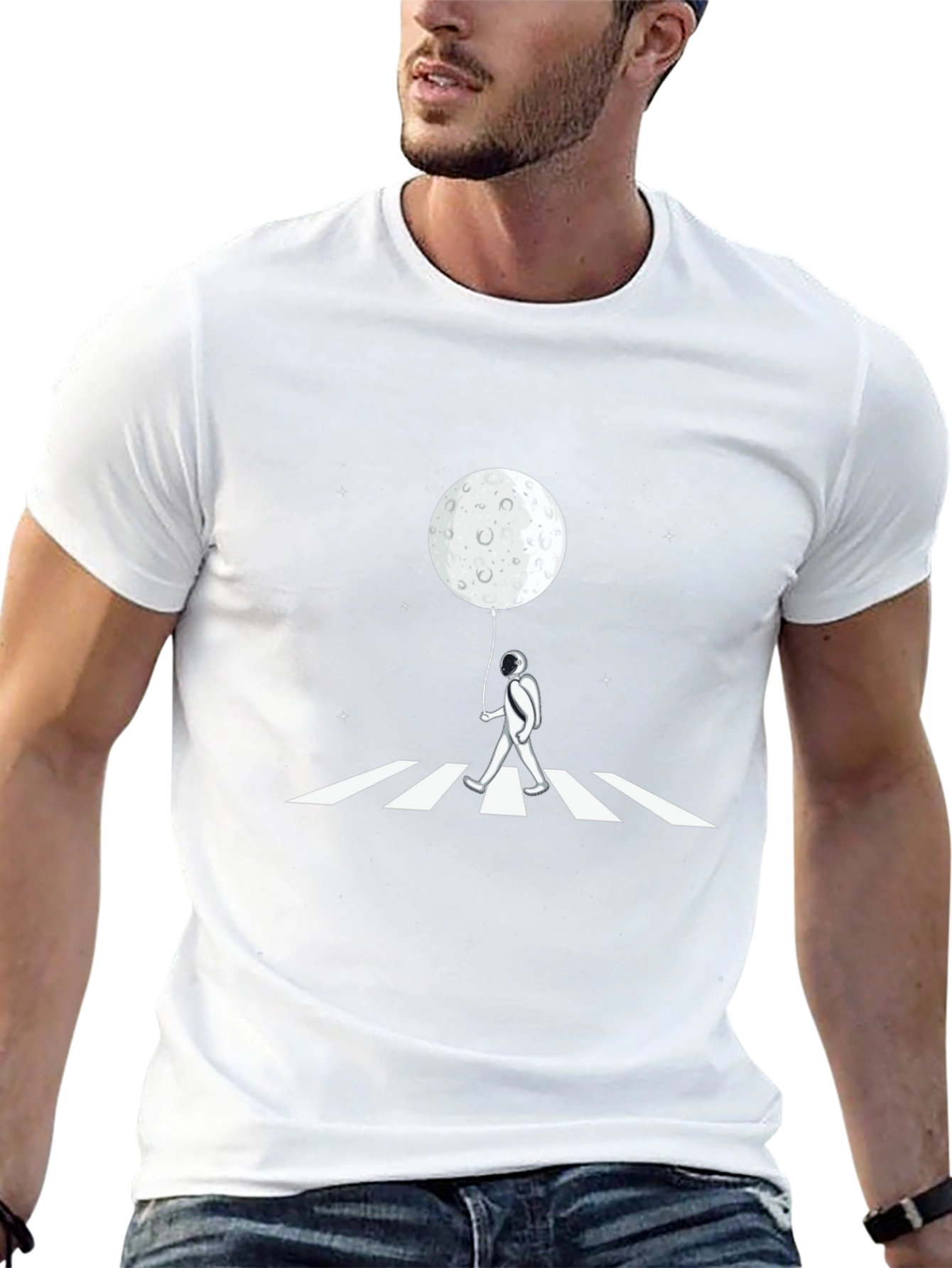 Astronaut Moonwalk Graphic Tee