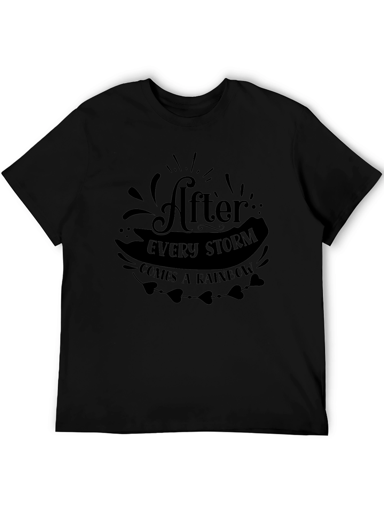 After Every Storm Black Graphic Tee