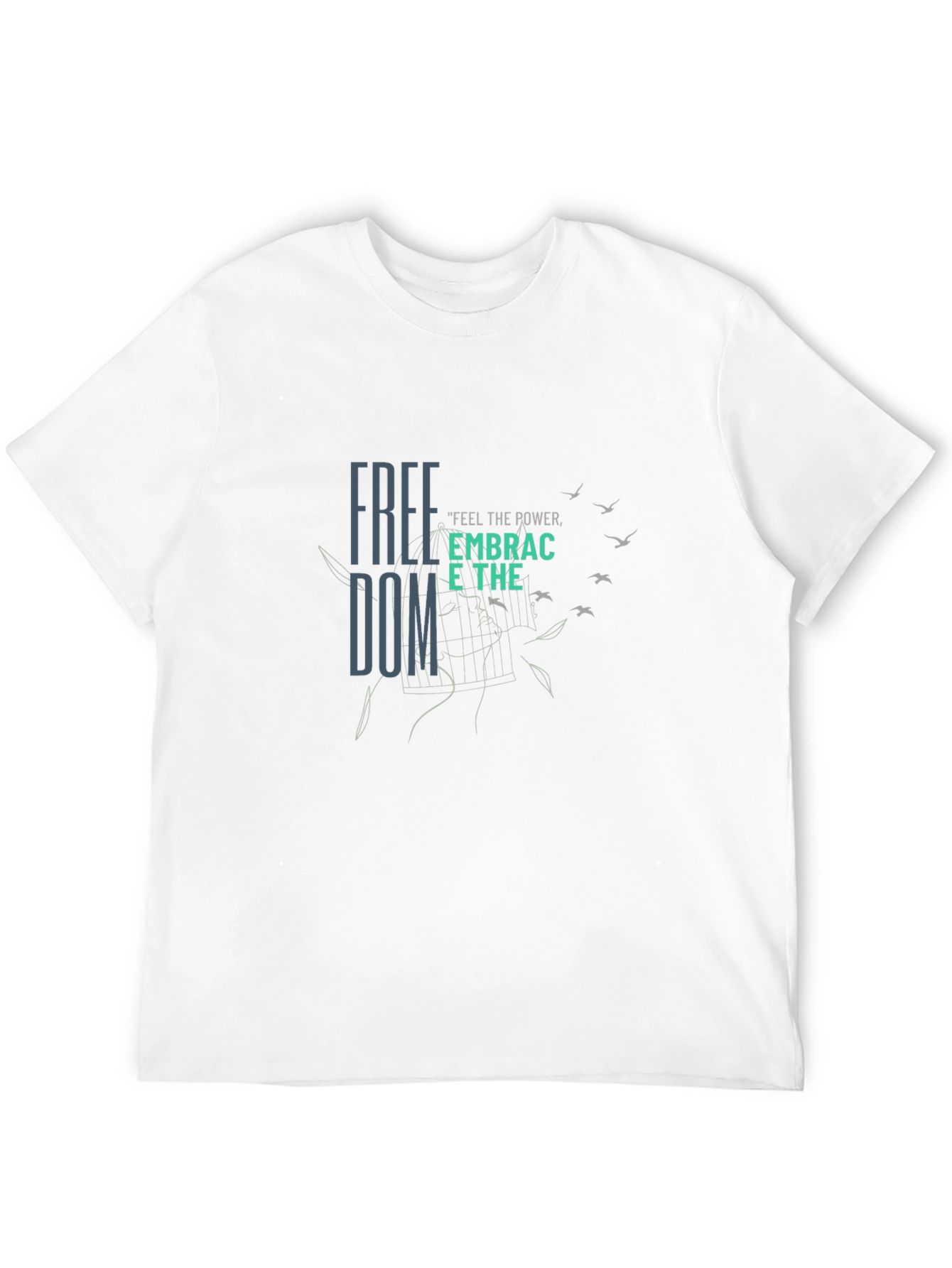 Freedom Embrace Graphic Tee - Modern Comfort