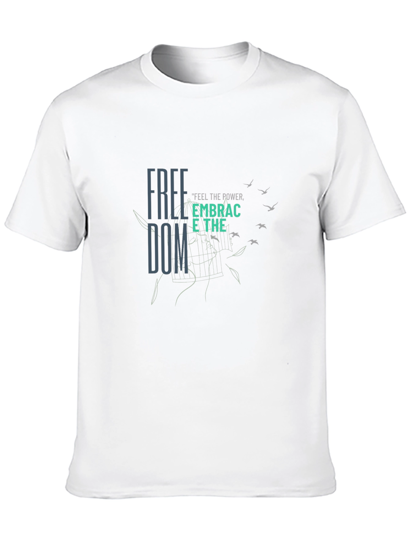 Freedom Embrace Graphic Tee - Modern Comfort