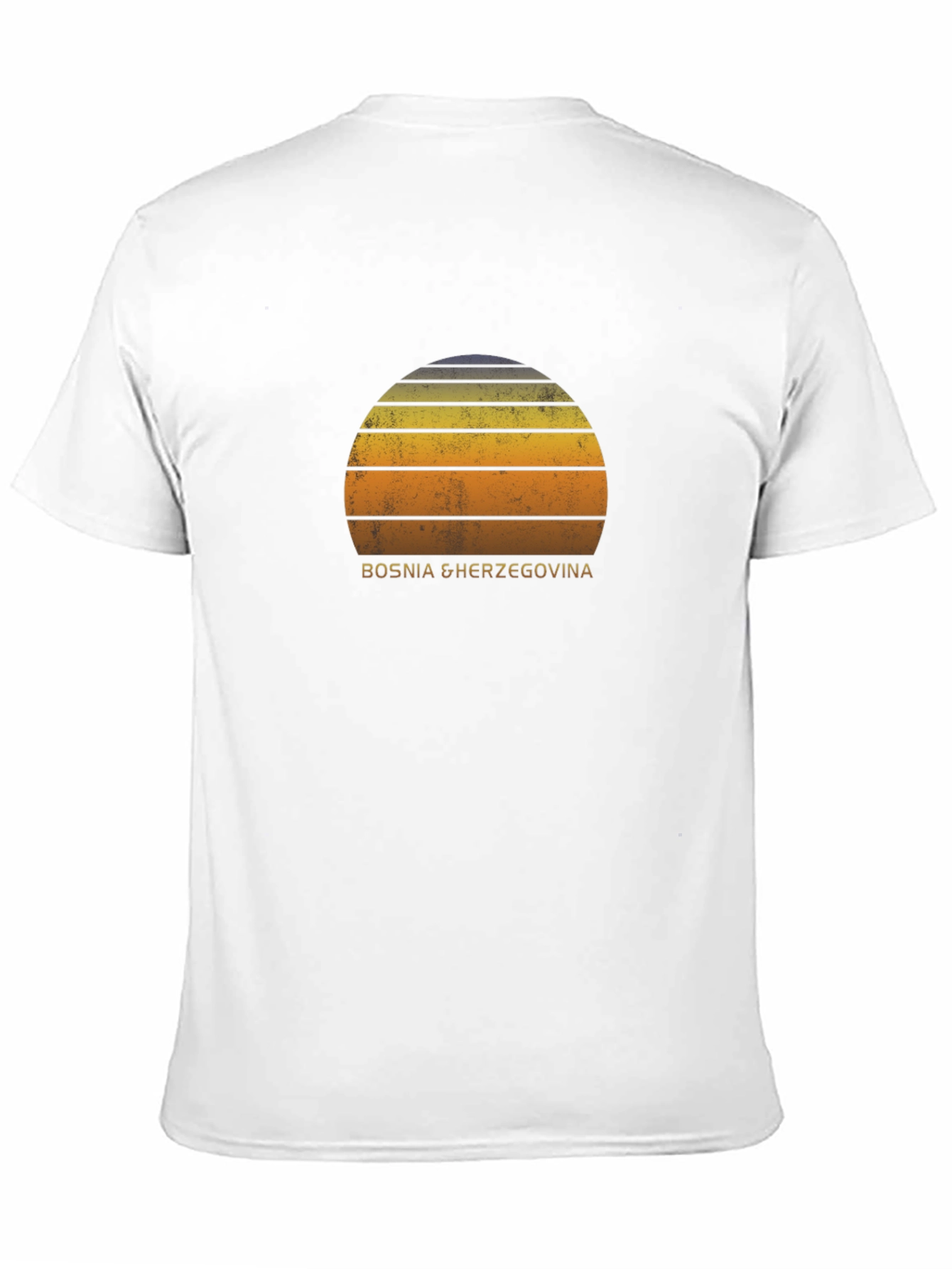 Bosnia & Herzegovina Sunset Graphic T-Shirt