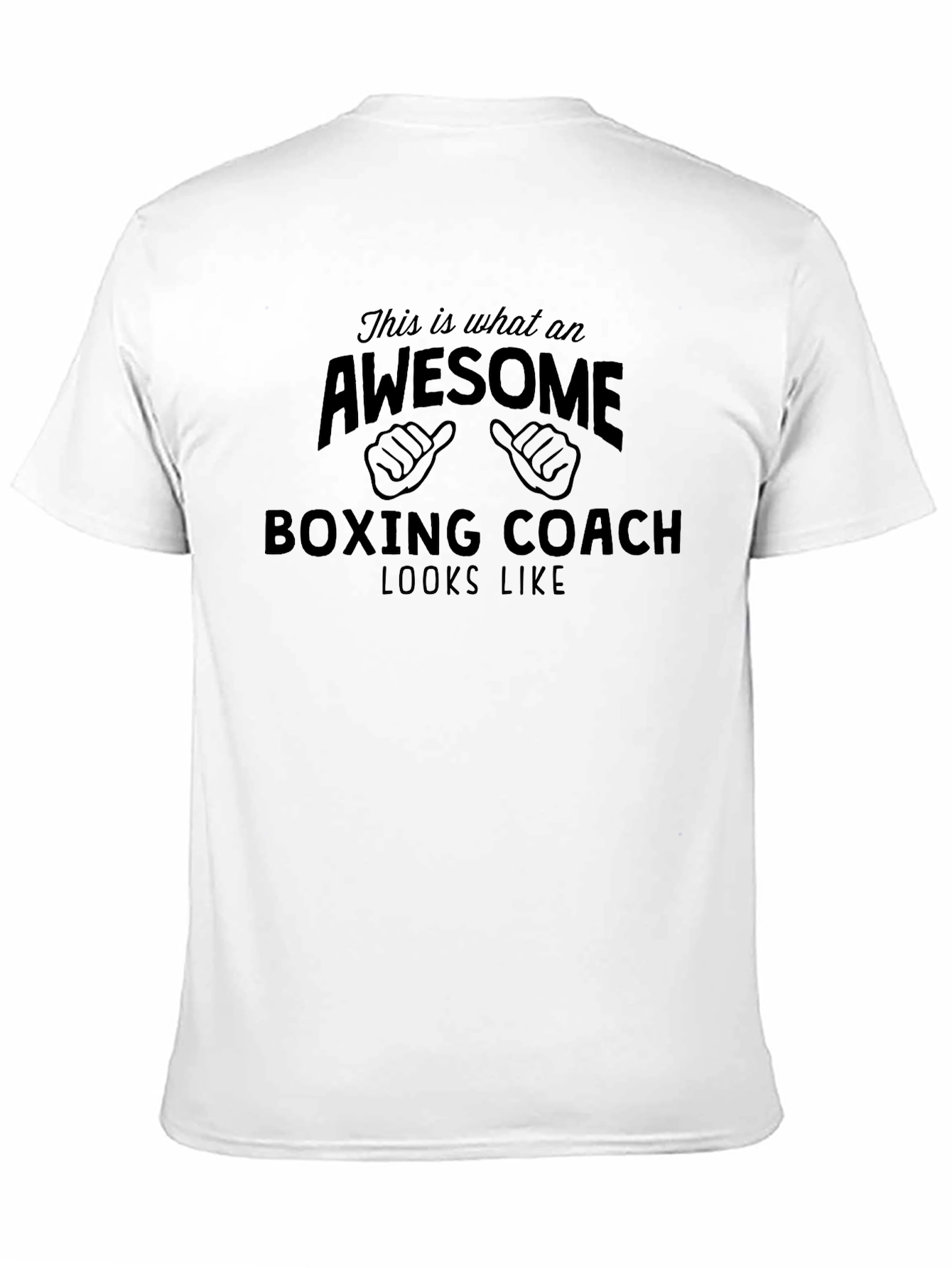 Awesome Boxing Coach T-Shirt: Stylish Gift for Trainers