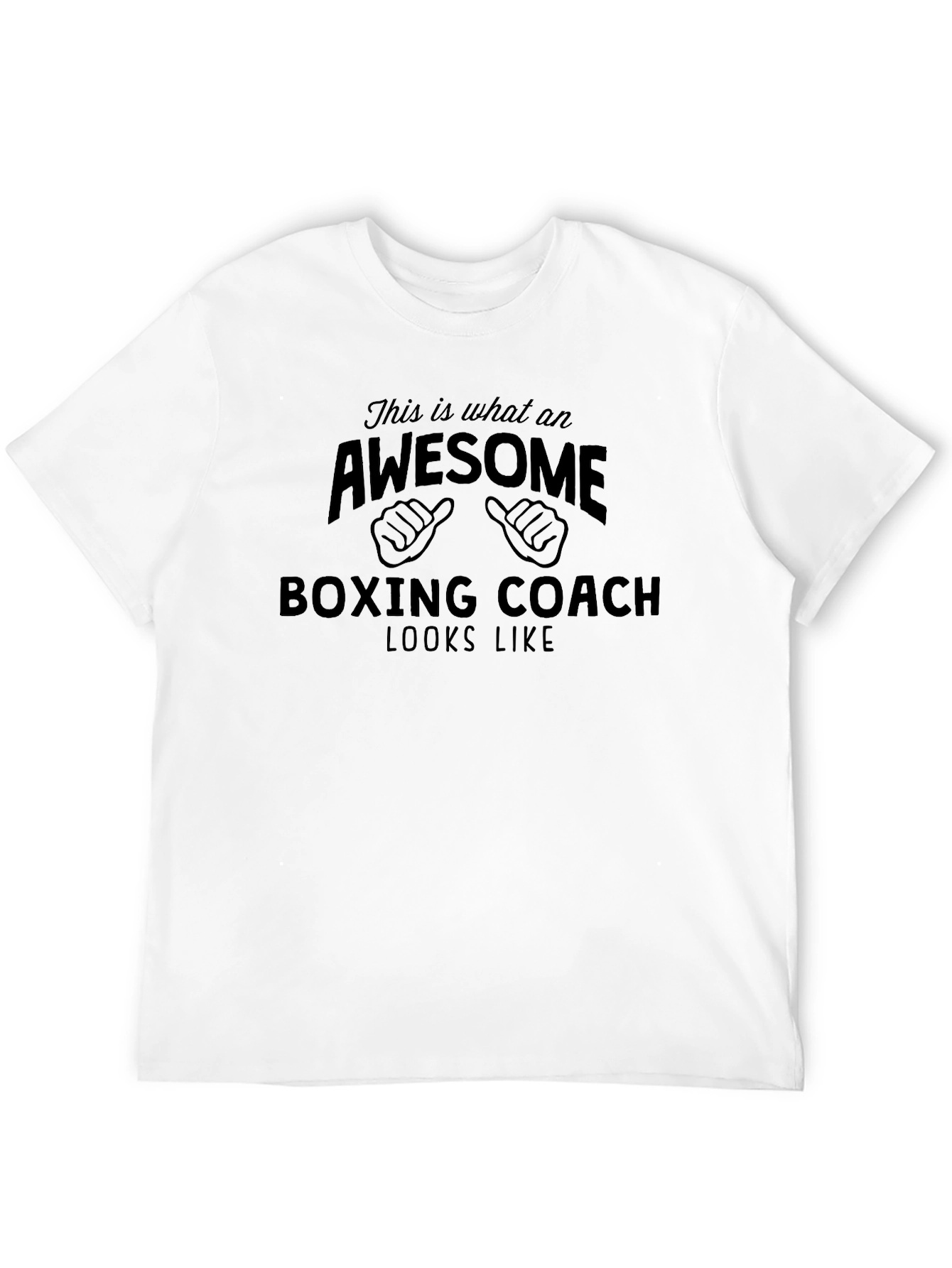 Awesome Boxing Coach T-Shirt: Stylish Gift for Trainers