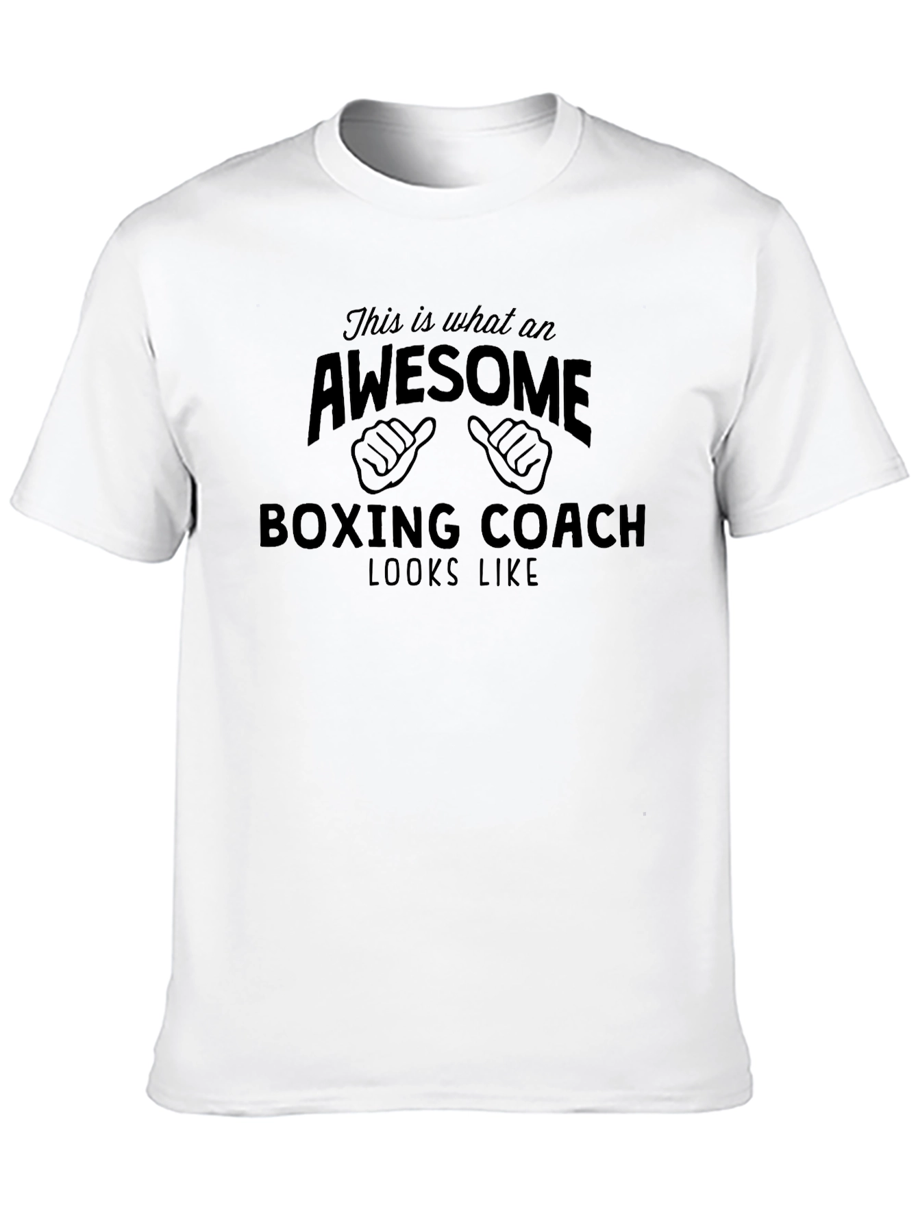Awesome Boxing Coach T-Shirt: Stylish Gift for Trainers