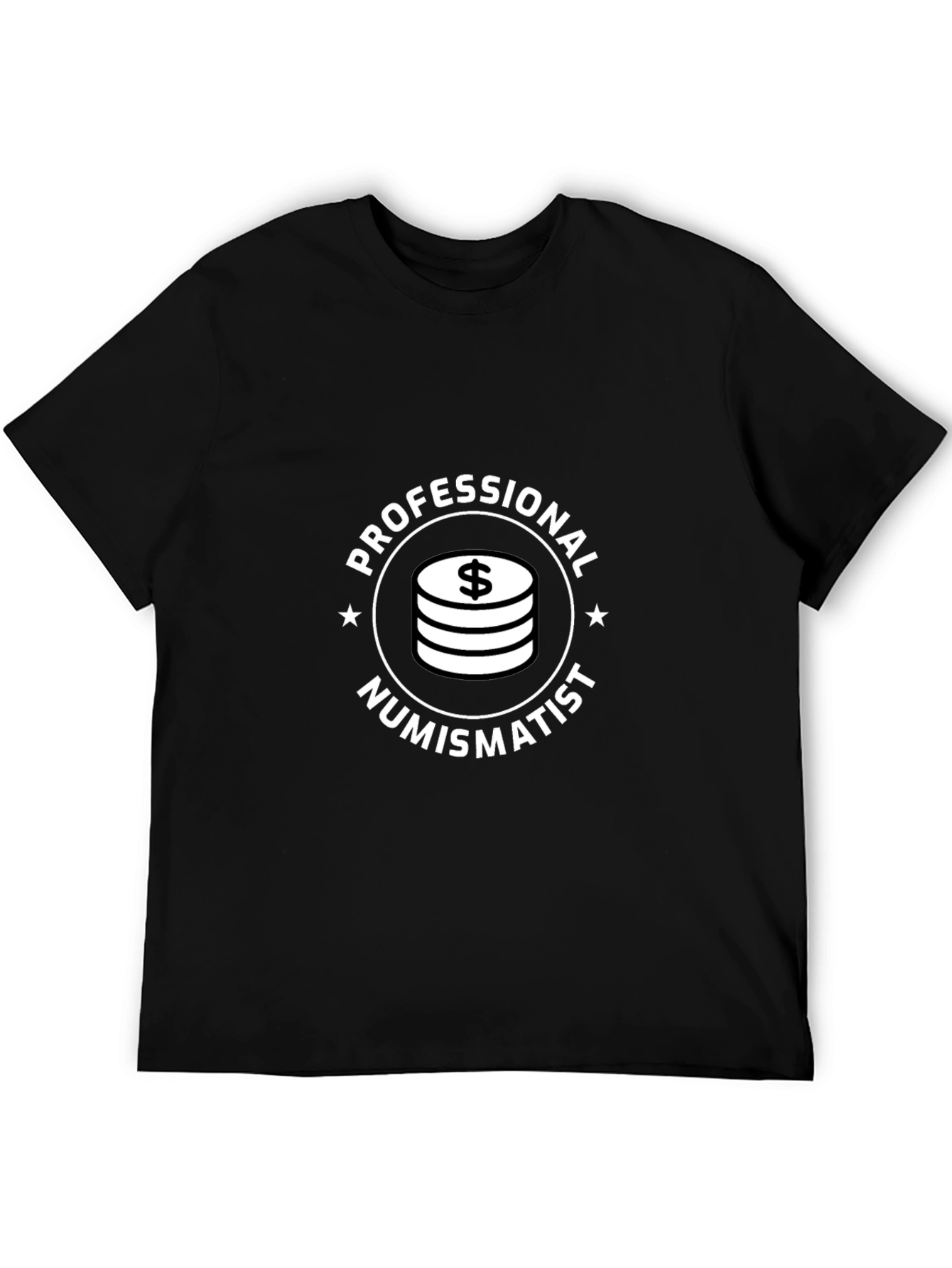 Professional Numismatist Black T-Shirt