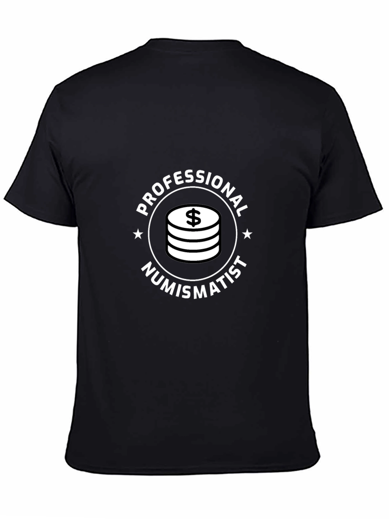 Professional Numismatist Black T-Shirt