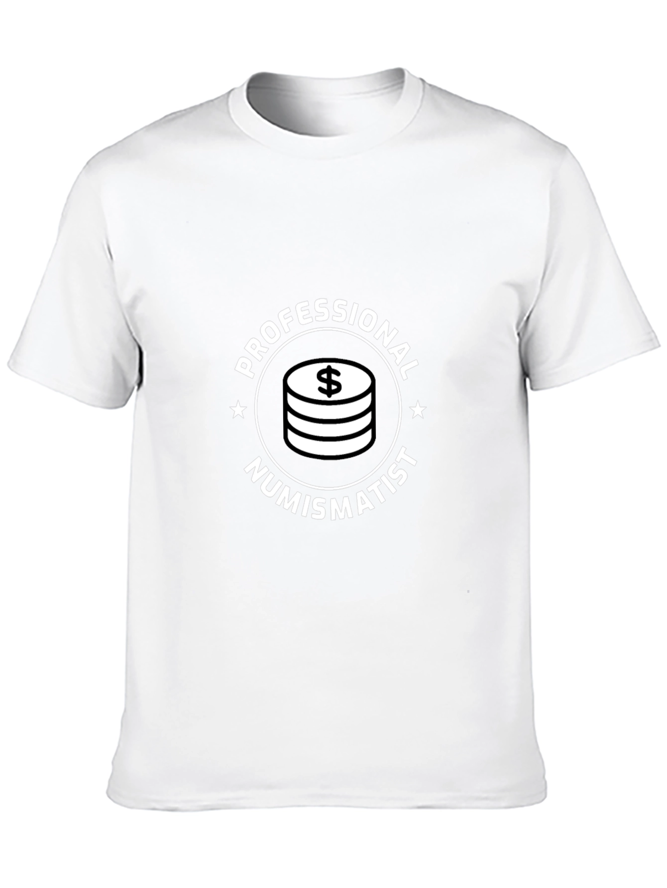 Professional Numismatist Black T-Shirt