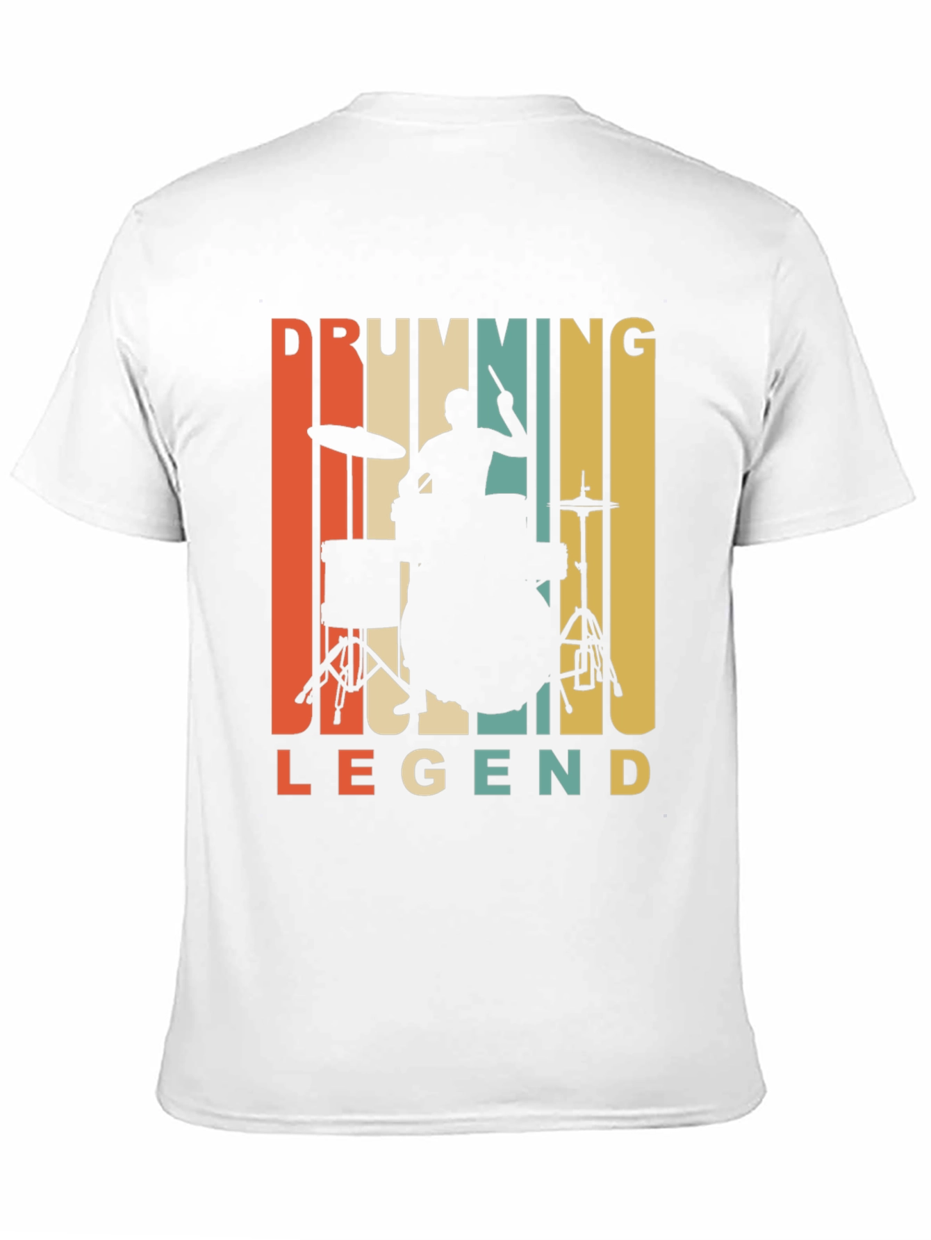 Drumming Legend T-Shirt - Retro Style