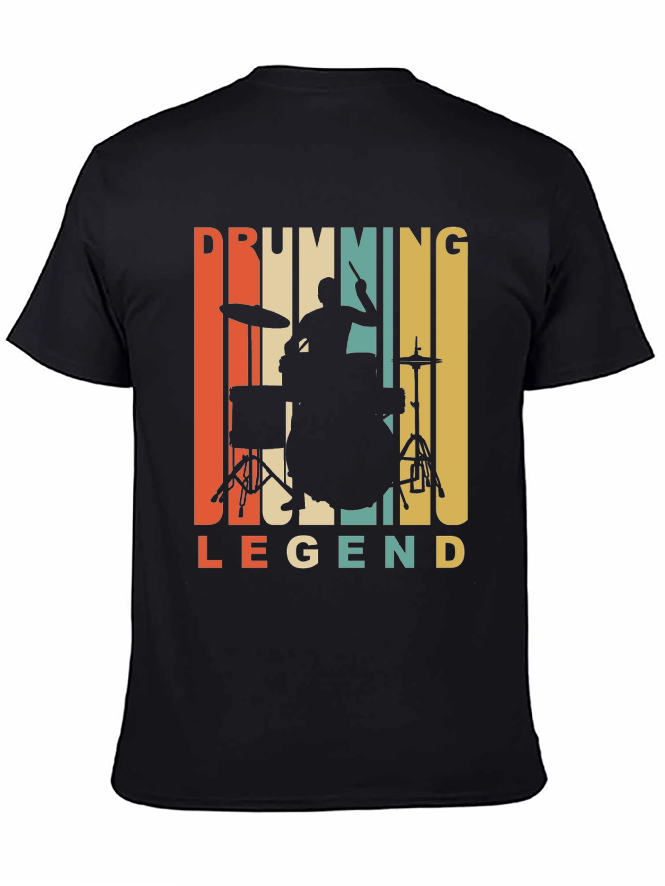 Drumming Legend T-Shirt - Retro Style