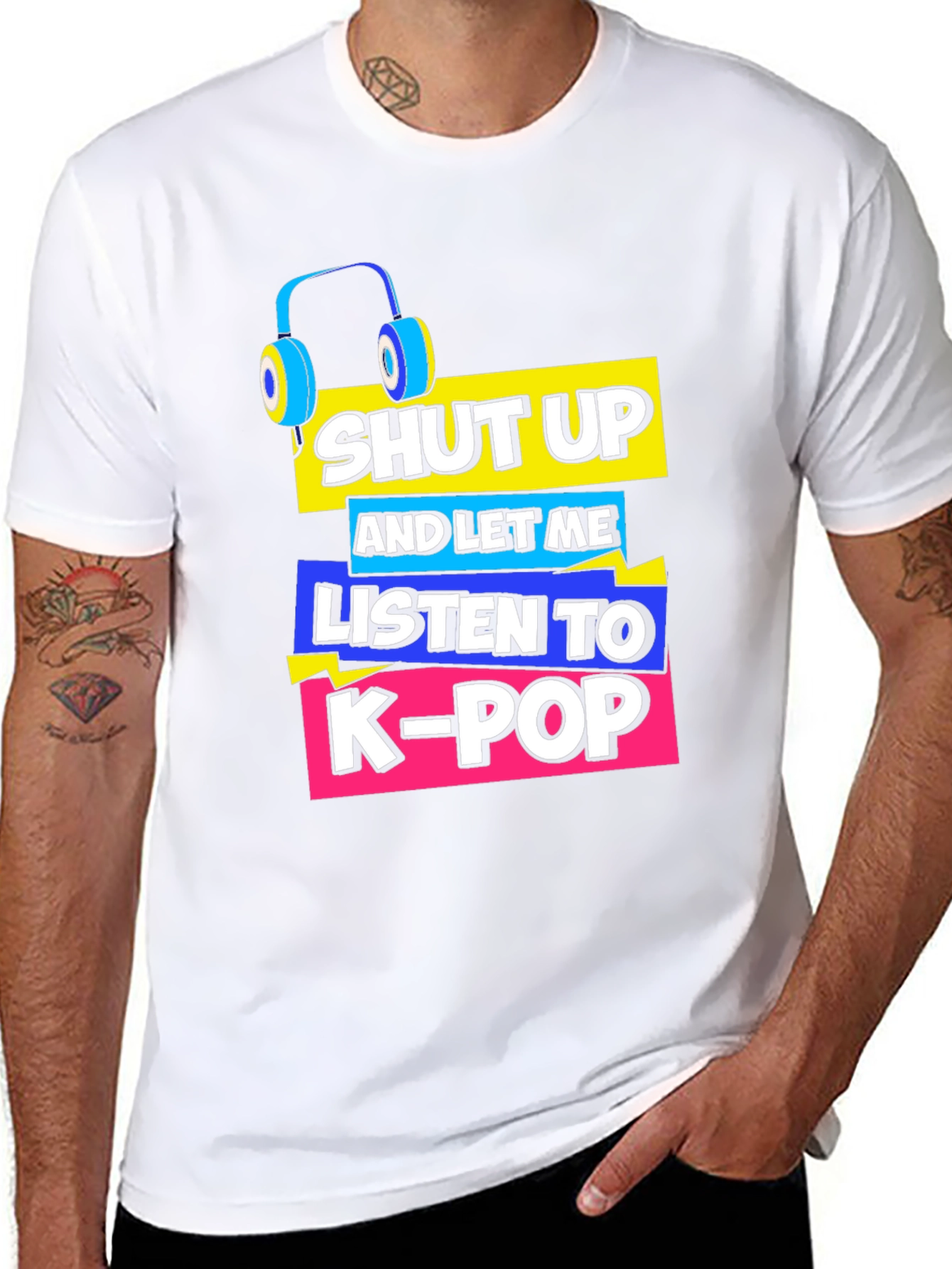K-Pop Music Lover Graphic Tee