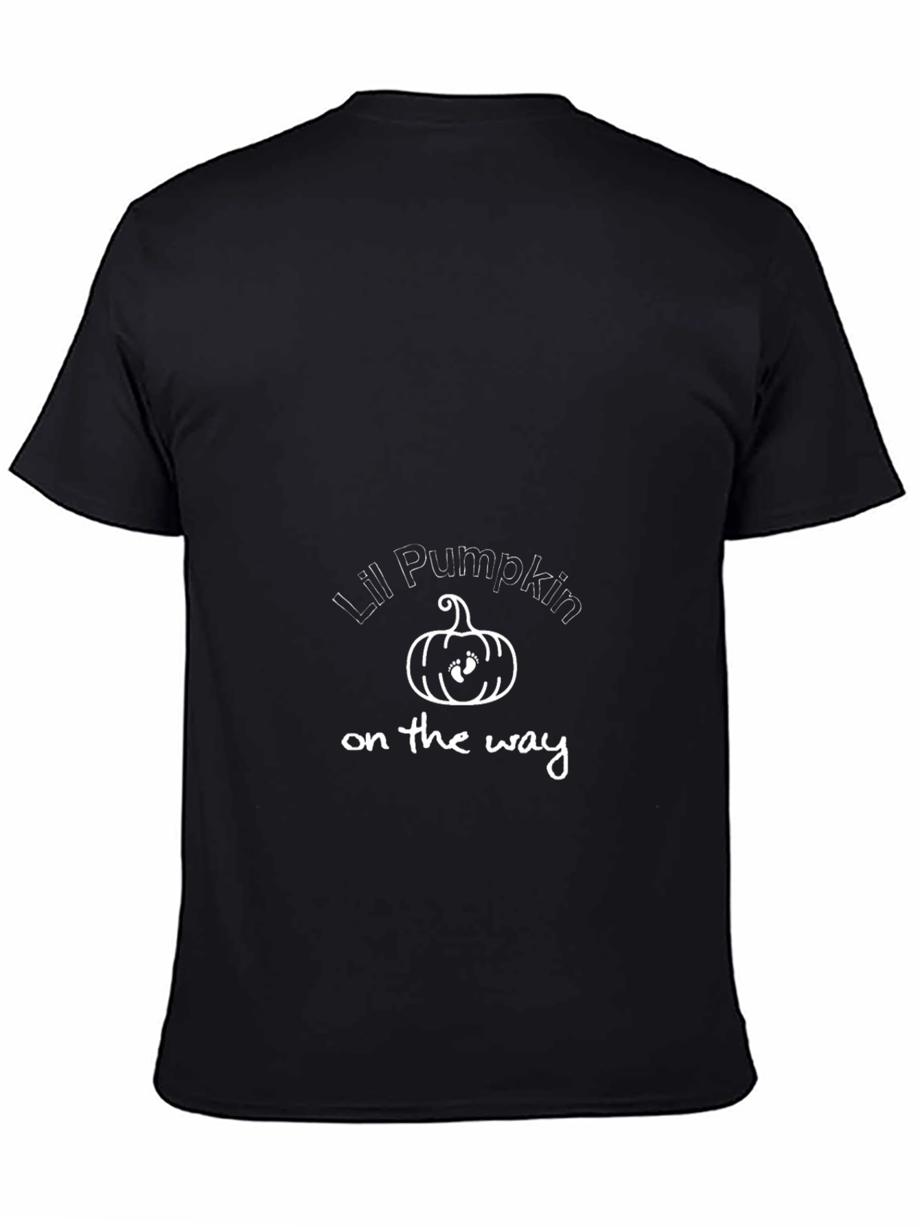 Lil Pumpkin On The Way Maternity T-Shirt