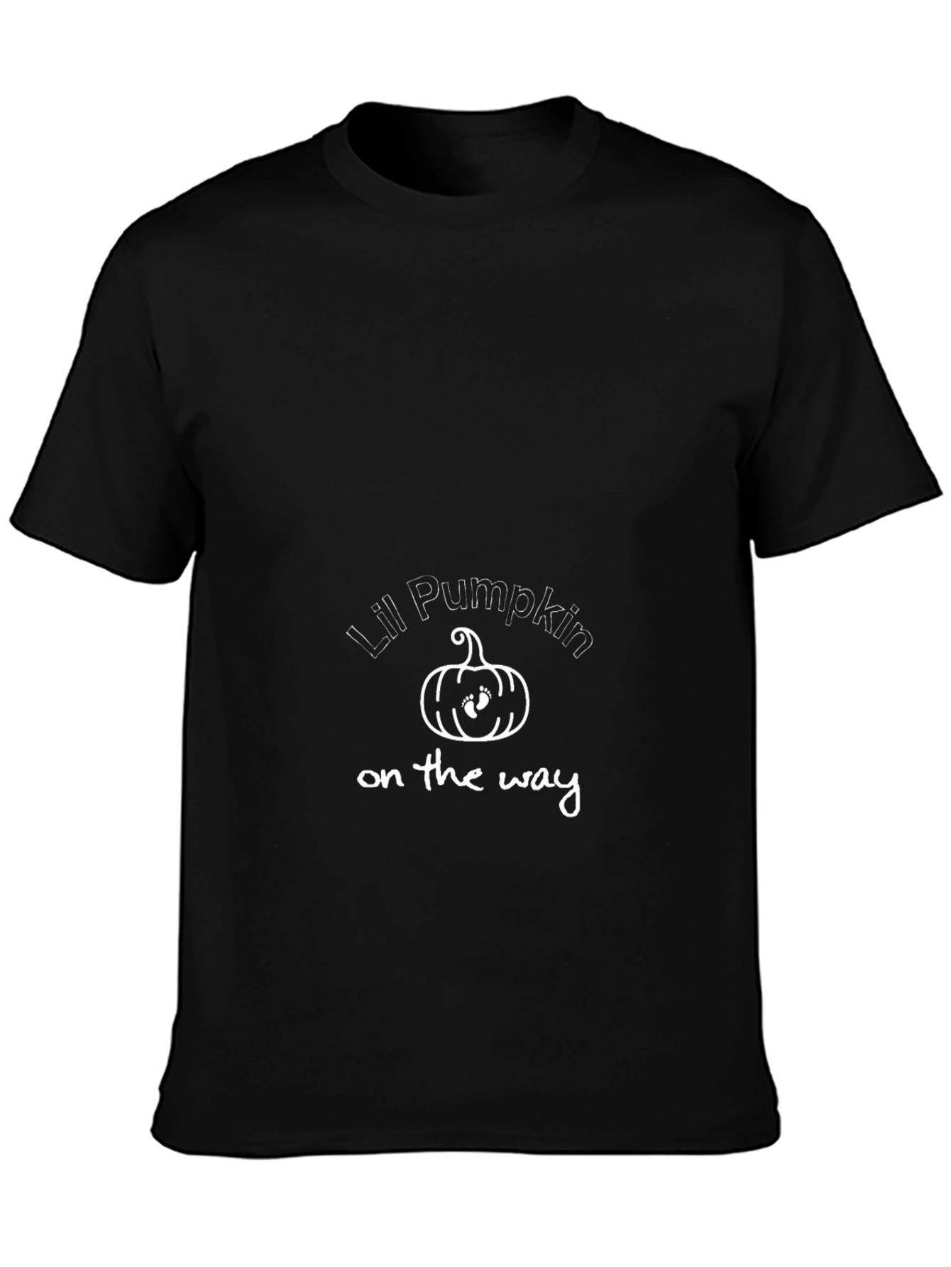 Lil Pumpkin On The Way Maternity T-Shirt