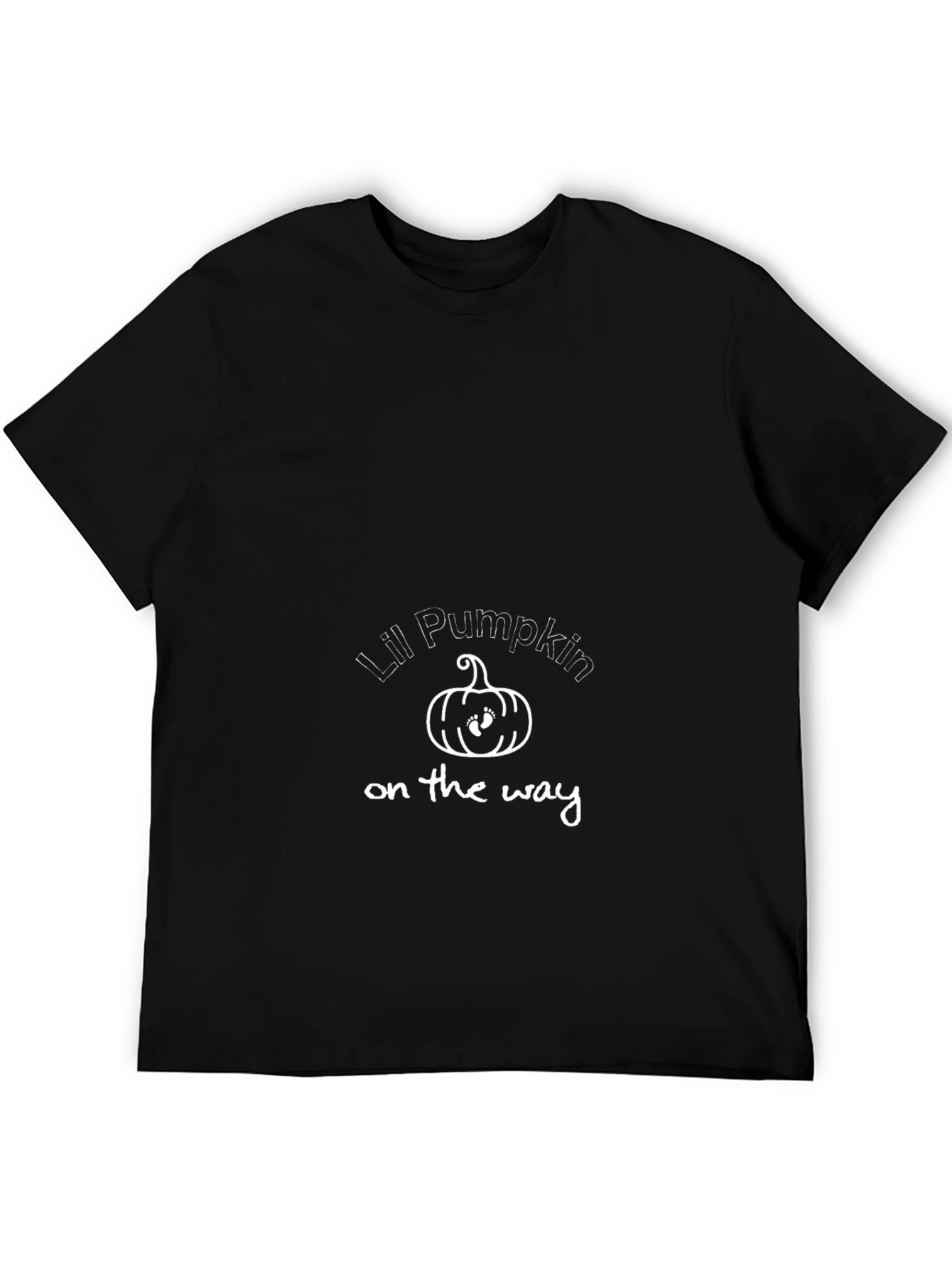 Lil Pumpkin On The Way Maternity T-Shirt