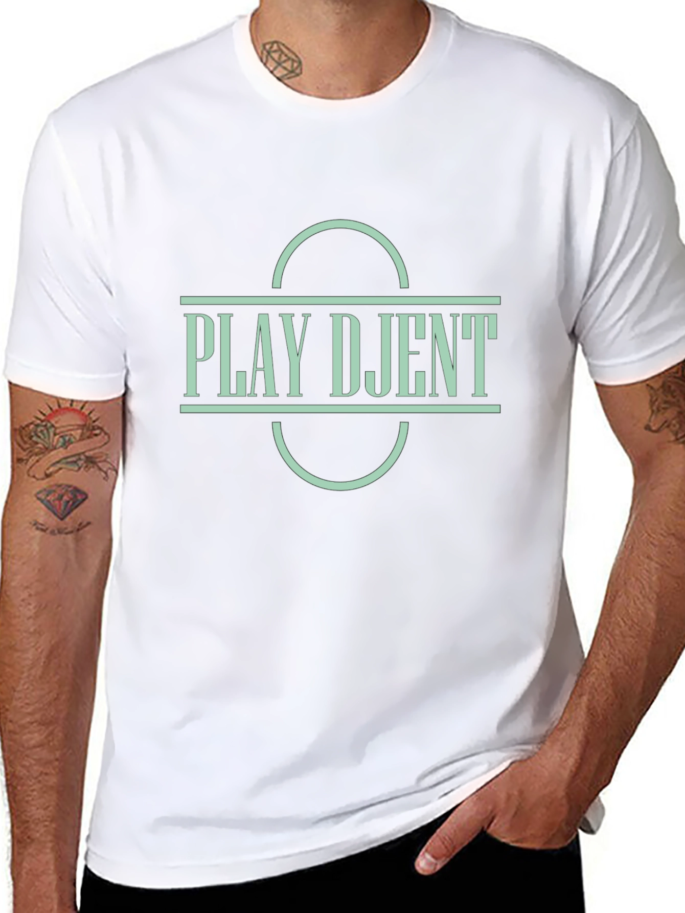 Play Djent T-Shirt - Black Graphic Tee