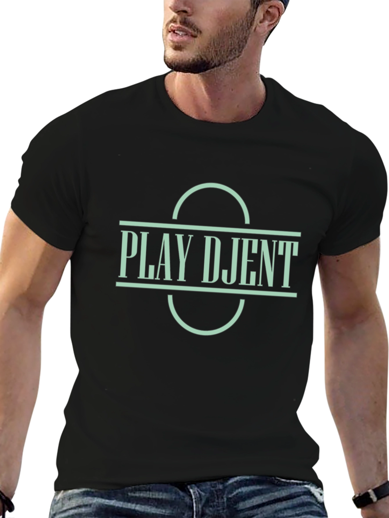 Play Djent T-Shirt - Black Graphic Tee