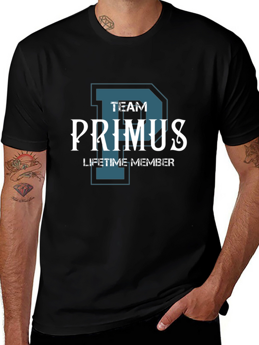 Team Primus Lifetime Member Black T-Shirt