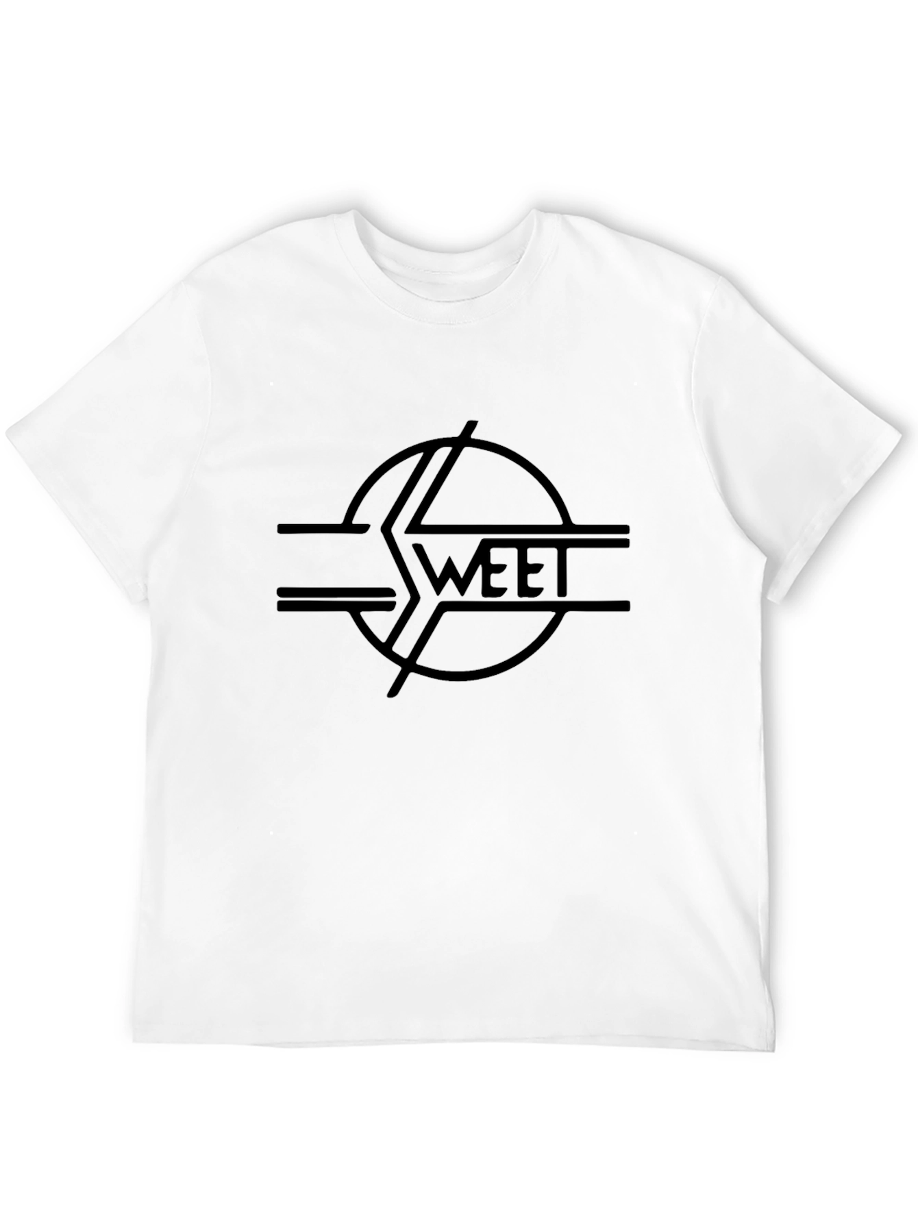 Sweet Band Logo Black T-Shirt - Classic Rock Tee