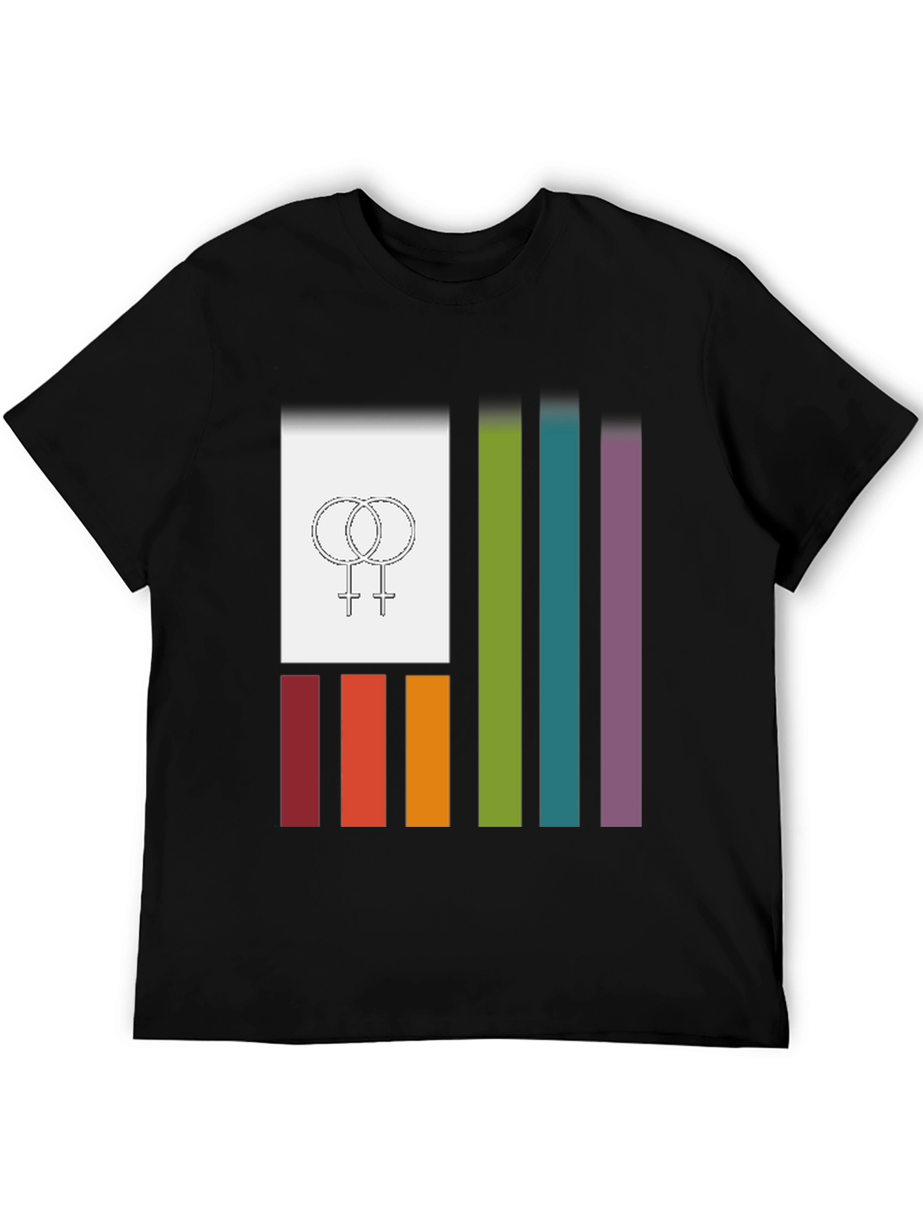 Pride Flag Graphic Tee