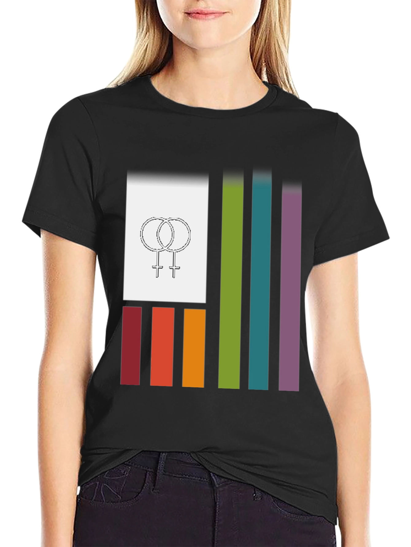 Pride Flag Graphic Tee