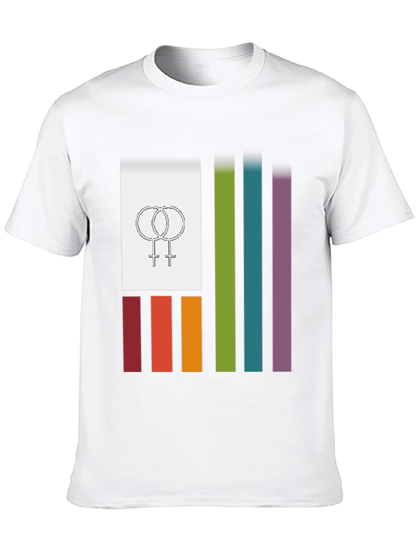 Pride Flag Graphic Tee