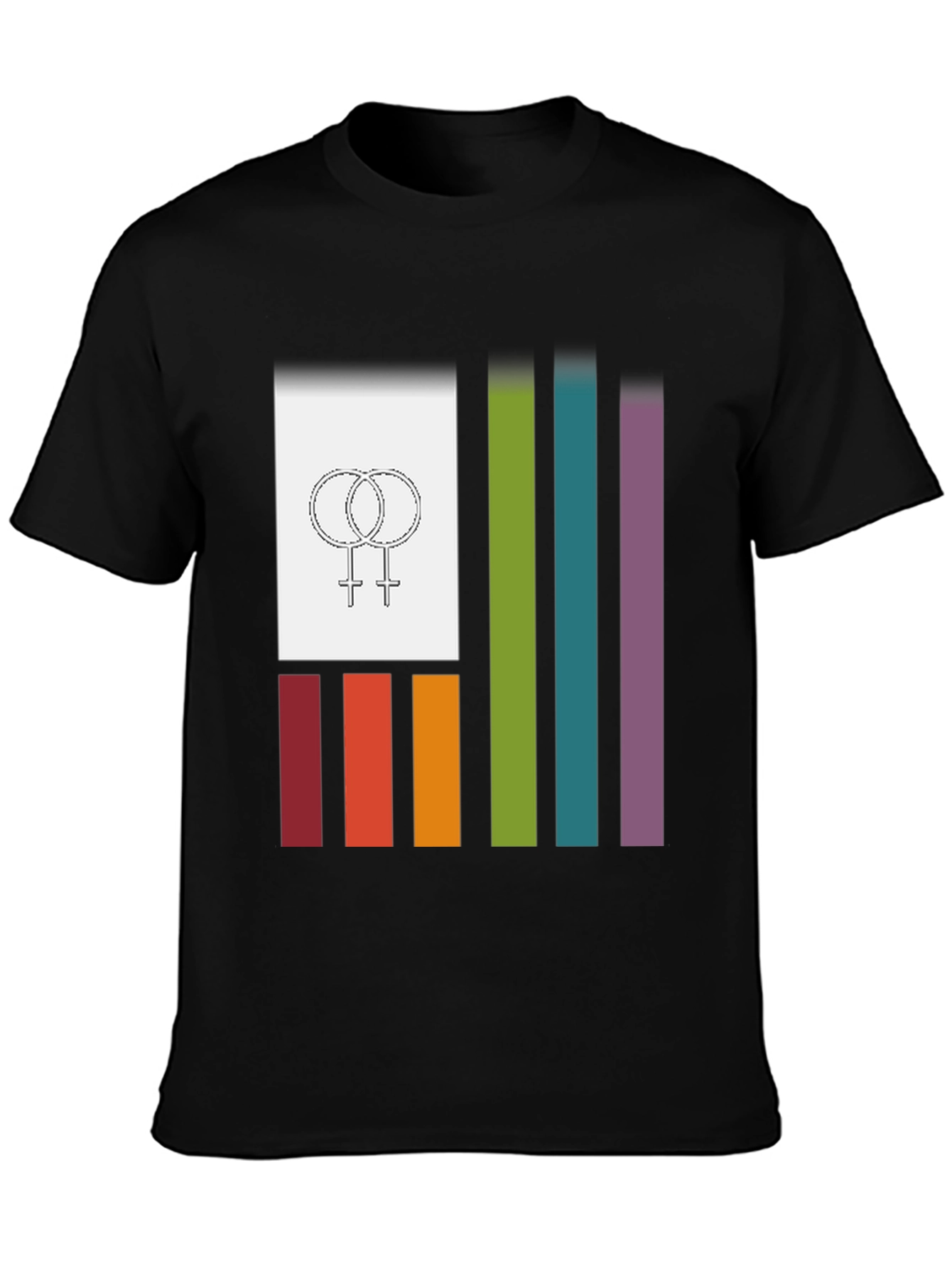 Pride Flag Graphic Tee
