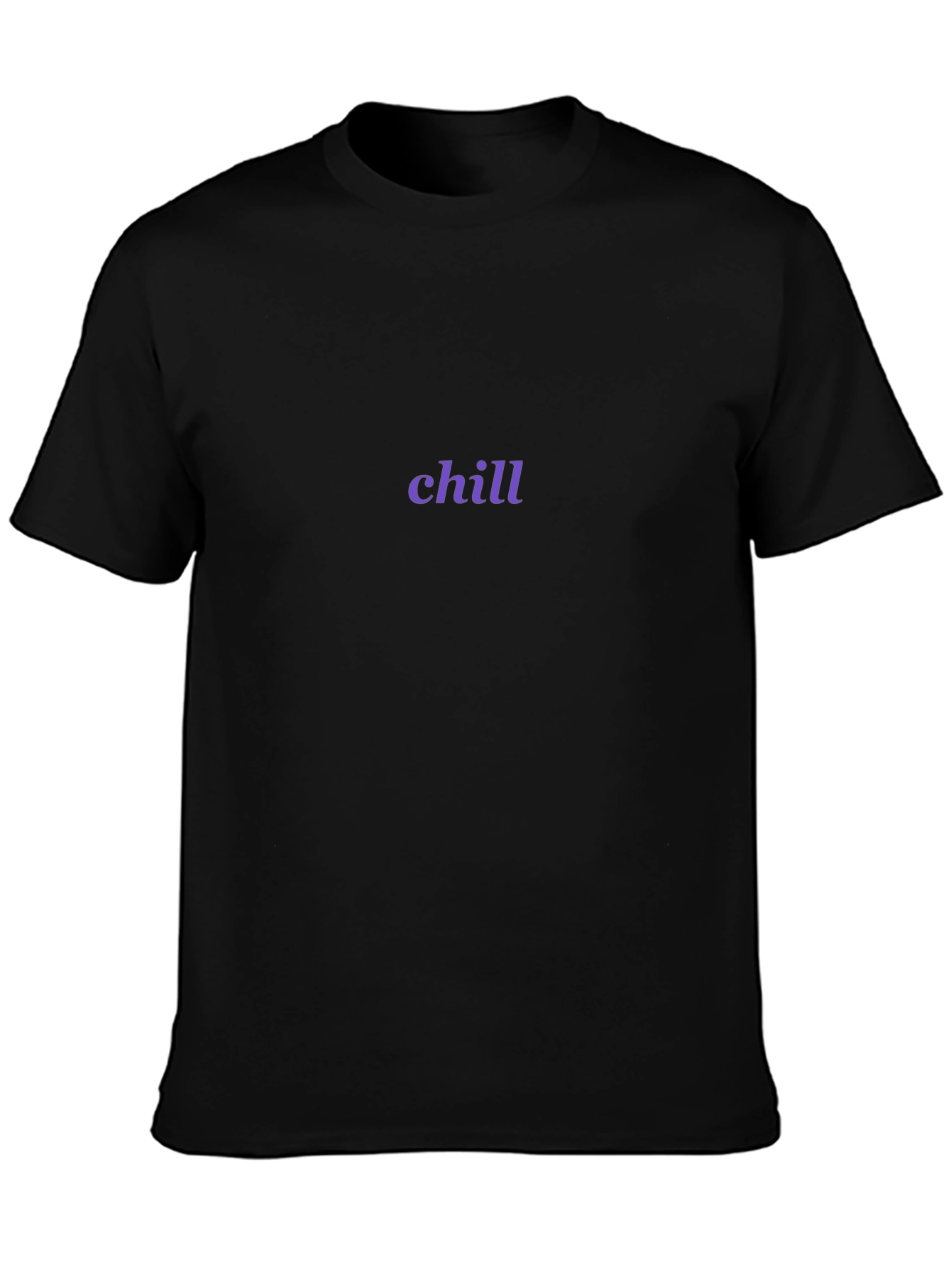 Chill Mode Black T-Shirt