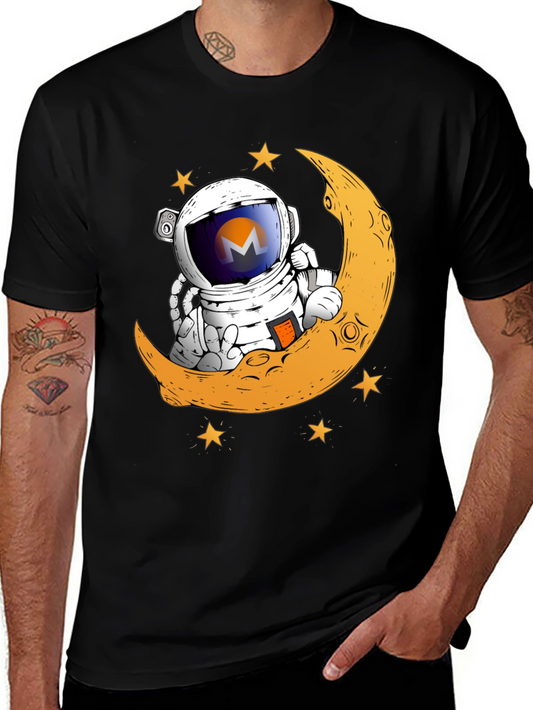 Astronaut Moon Graphic Tee