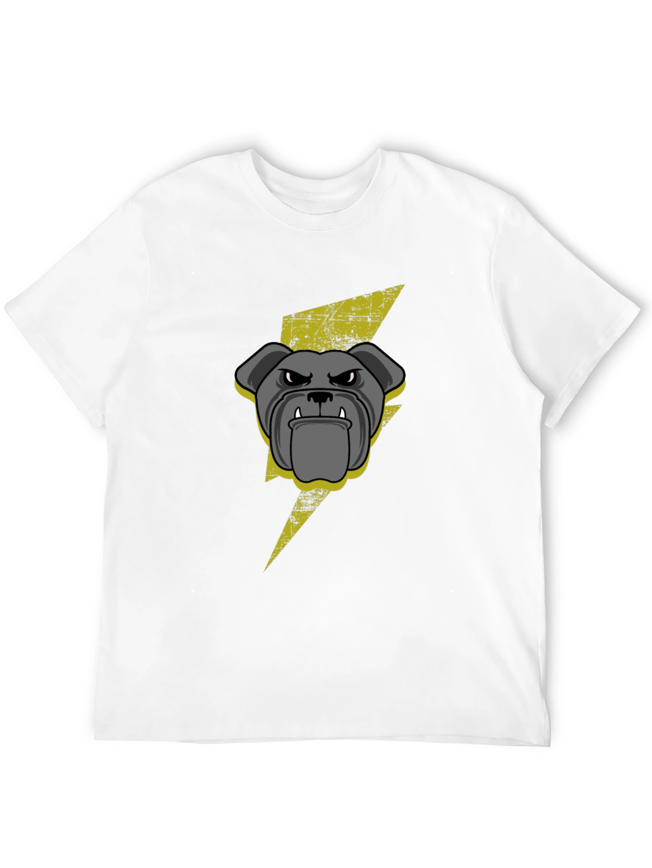 Bulldog Bolt Black Graphic Tee