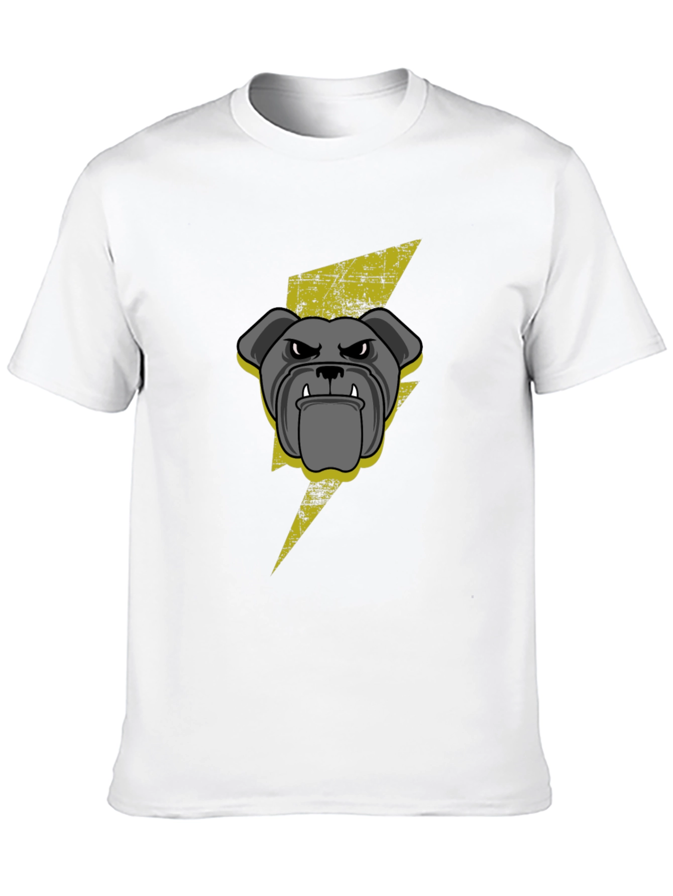Bulldog Bolt Black Graphic Tee
