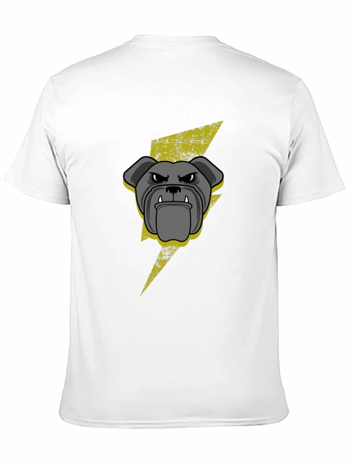 Bulldog Bolt Black Graphic Tee