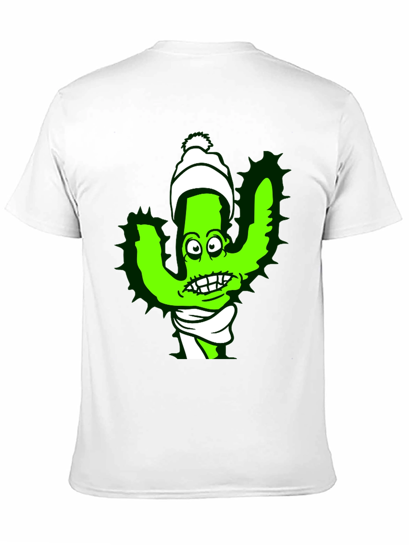Holiday Cactus Cartoon T-Shirt