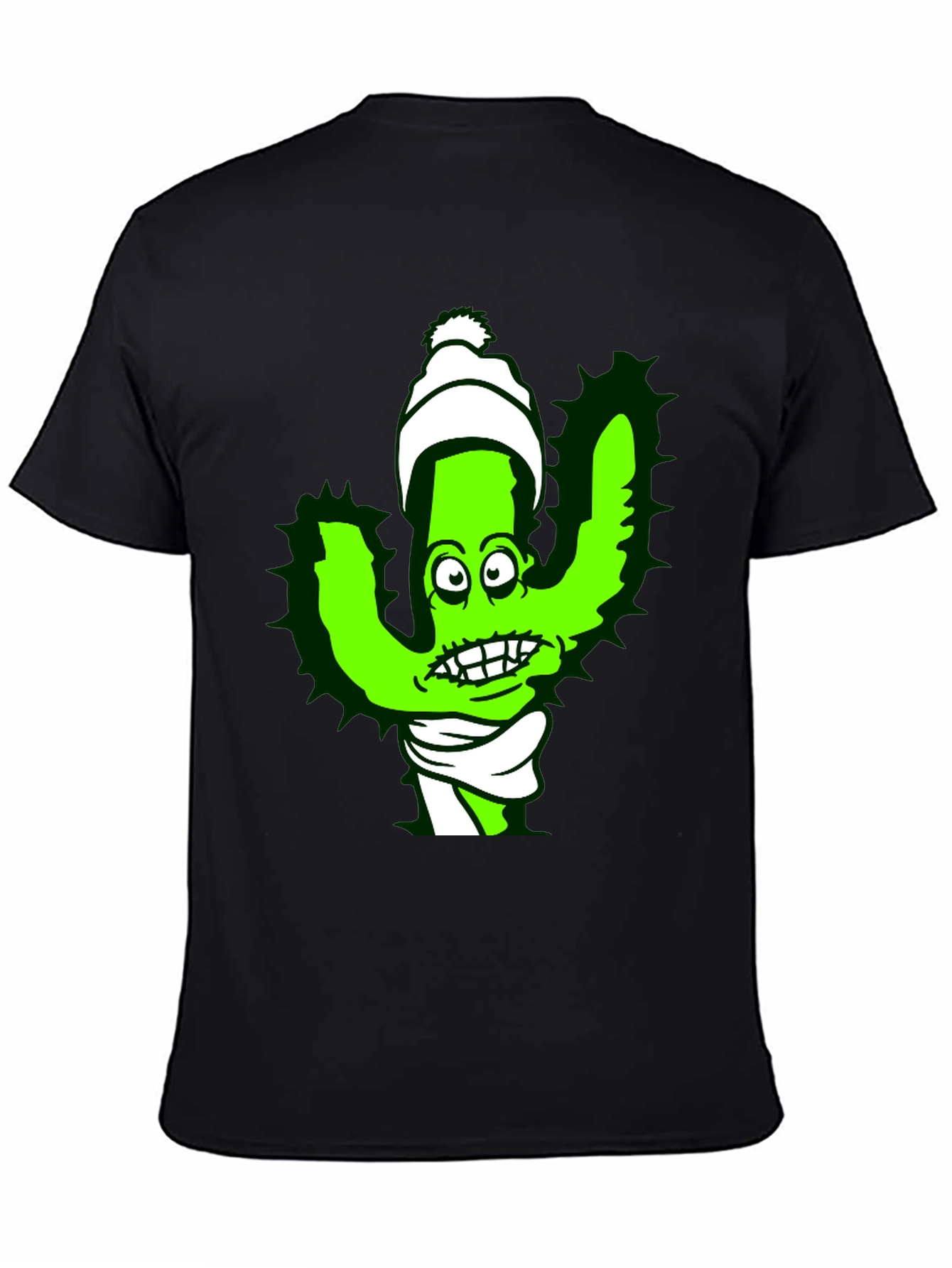 Holiday Cactus Cartoon T-Shirt