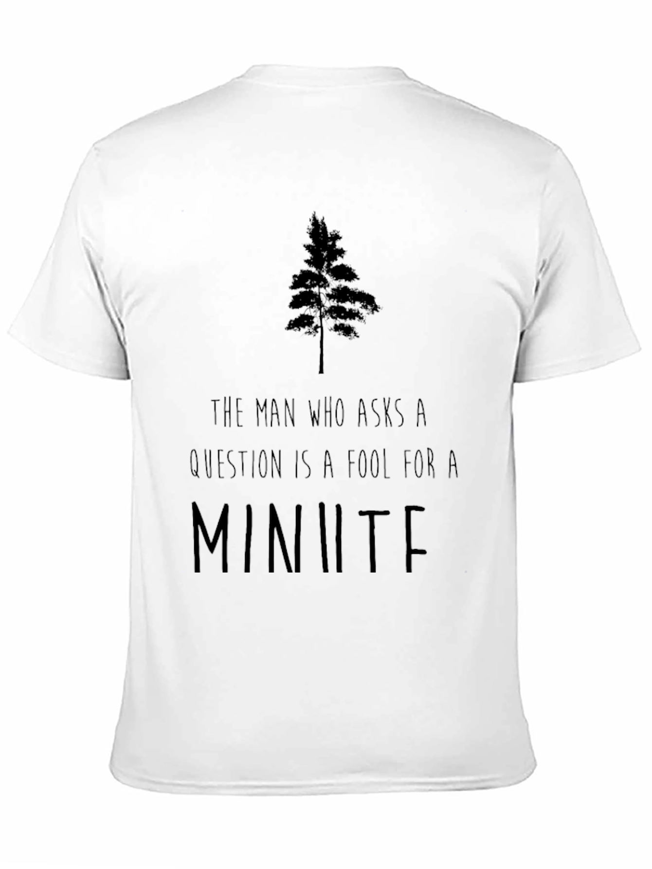 The Man Who Asks a Question T-Shirt