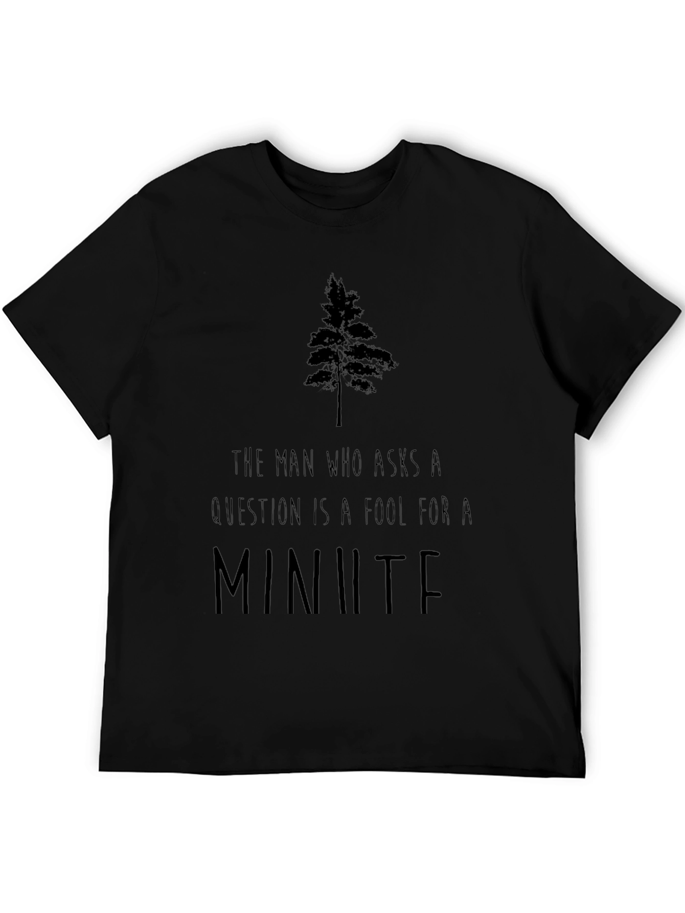 The Man Who Asks a Question T-Shirt