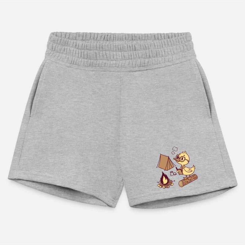 Adventurous Duck Camping Scene